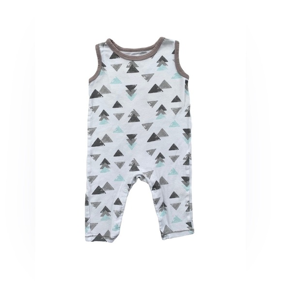 Little Star Organic Size 6-9 Months Tank Romper - Picture 1 of 4